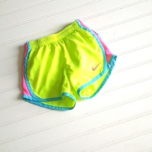 Kids Nike Colorblock Dri-Fit Athletic Shorts-#1806